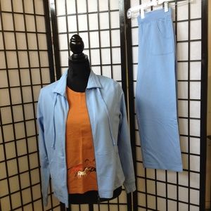 Women's cropped 3 piece track suit